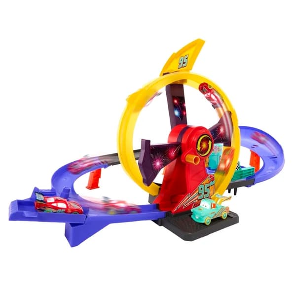 Disney Cars McQueen Celebration Raceway Lekset multifärg