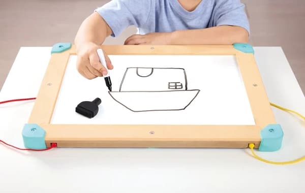 Hape Labyrint och Tangrambräda Rymden multifärg