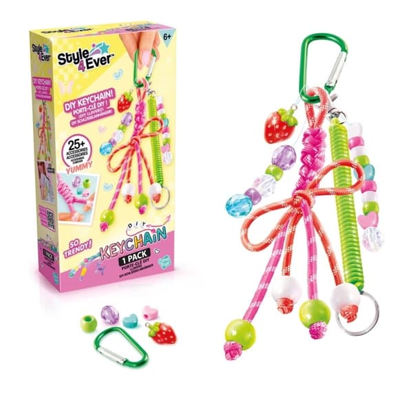 Style 4 Ever Keychain 1-pack DIY Yummy