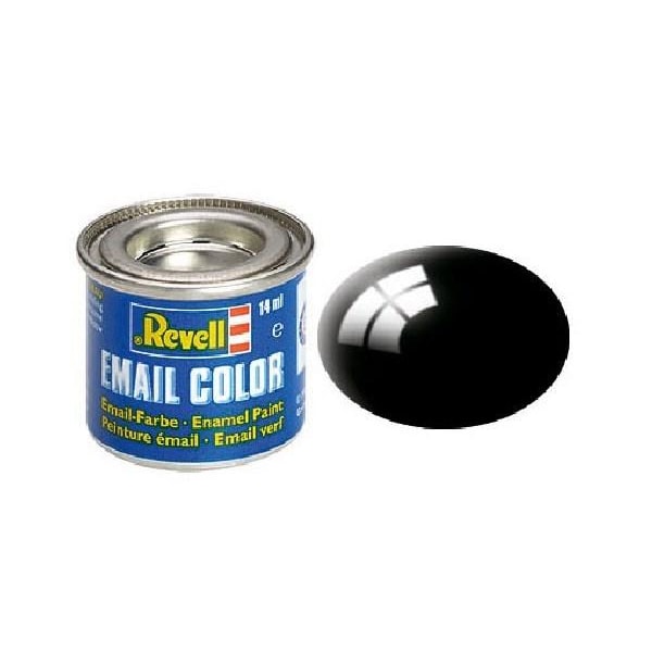 Revell Enamel Gloss 7 Black multifärg