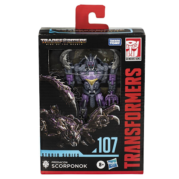 Transformers Studio Series Deluxe Class Scorponok 107 multifärg