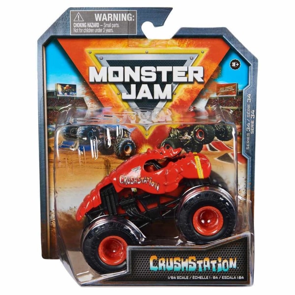 Monster Jam 1:64 Series 34 Crushstation multifärg