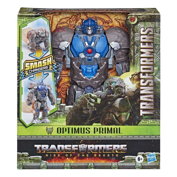 Transformers Rise of the Beasts Smash Changers Optimus Primal multifärg