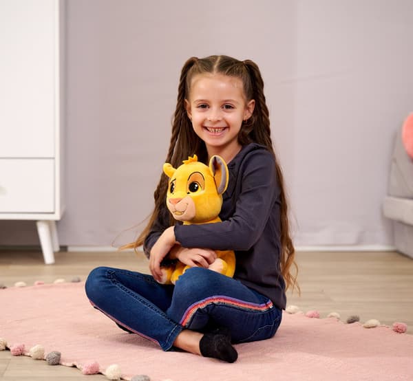 Disney Lejonkungen Simba Mjukdjur 25cm multifärg