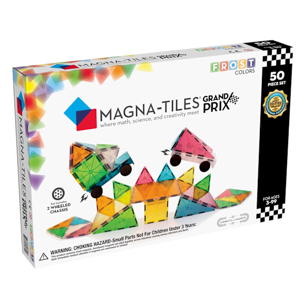 Magna-Tiles Grand Prix 50 delar multifärg