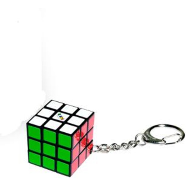 Rubiks Kub Nyckelring 3x3 multifärg