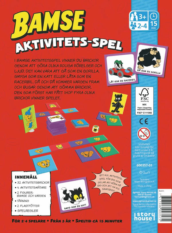 Bamse Aktivitetsspel