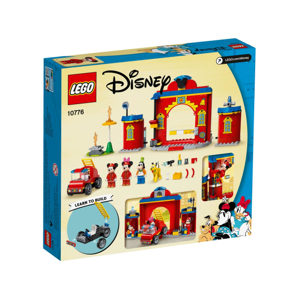 LEGO® Disney™ Musse och hans vänner – Brandstation och brandbil multifärg