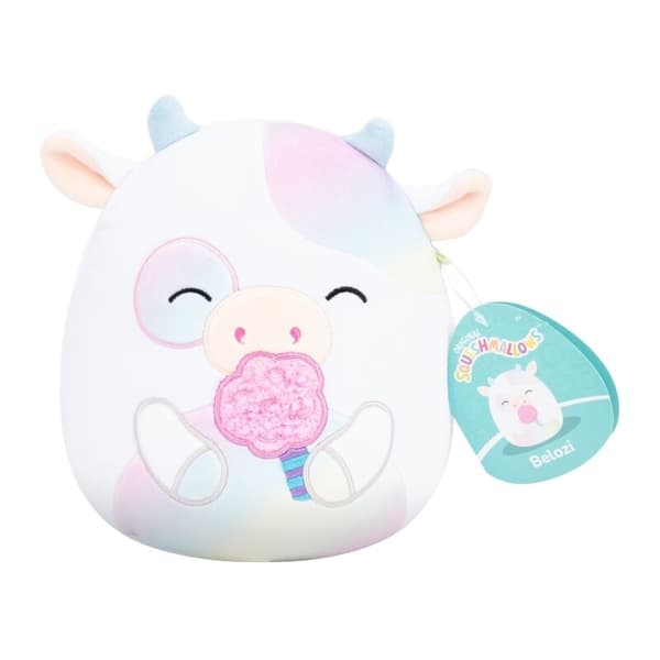 Squishmallows 19cm Belozi Cow multifärg