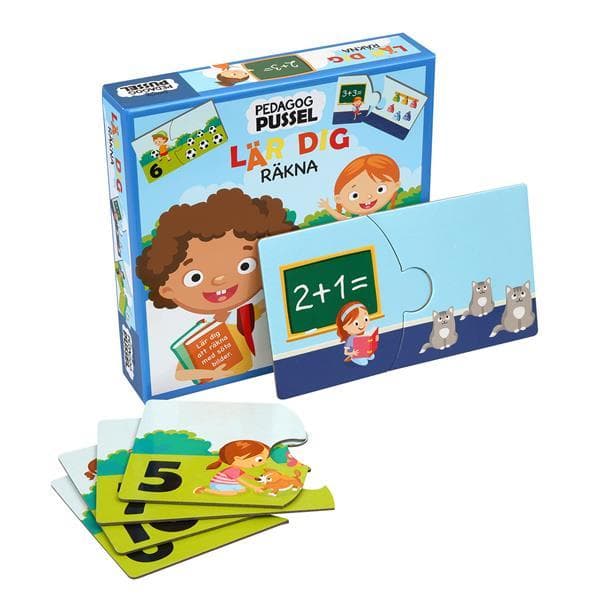 Pedagog Pussel Lär Dig Räkna (SE) multifärg