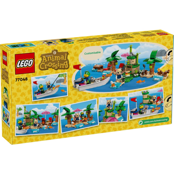 LEGO® Animal Crossing™ Båttur till ön med Kapp'n 77048 multifärg
