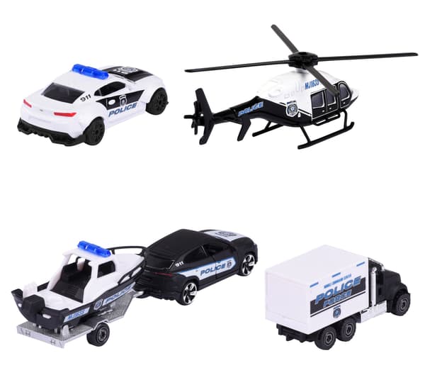 Majorette Police Force Giftpack multifärg