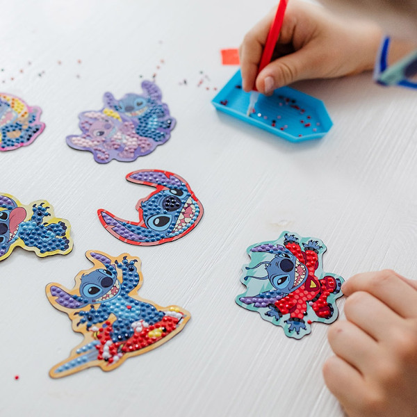 Stitch Diamond Painting Magneter multifärg