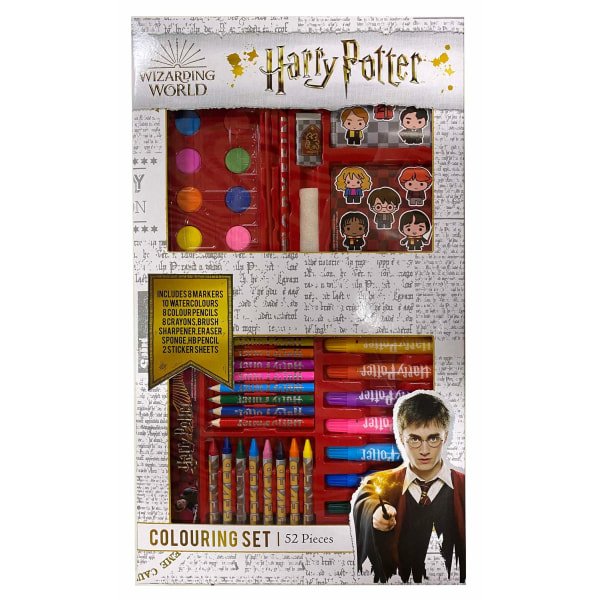 Harry Potter Art Case 52 delar multifärg
