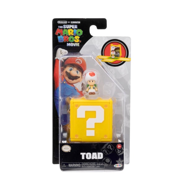 Super Mario Movie Mini Figur Toad MultiColor