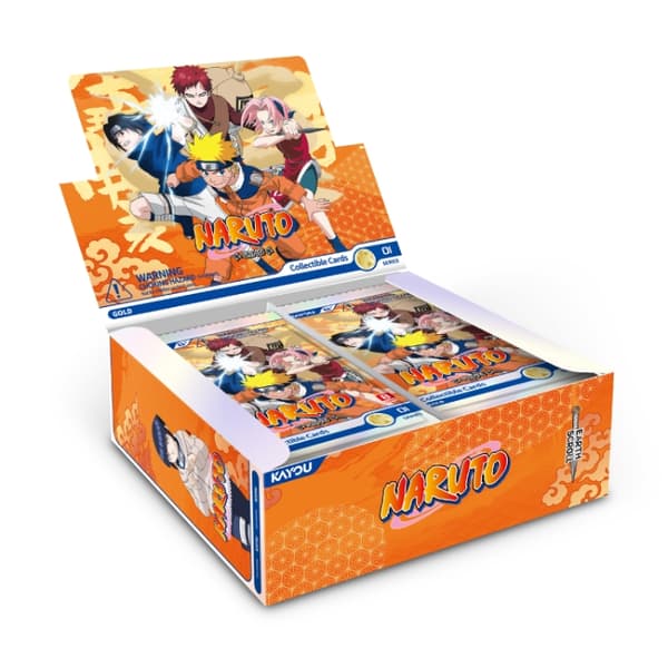 Naruto Smriti Earth Scroll Samlarbilder Hel Box 20 paket multifärg