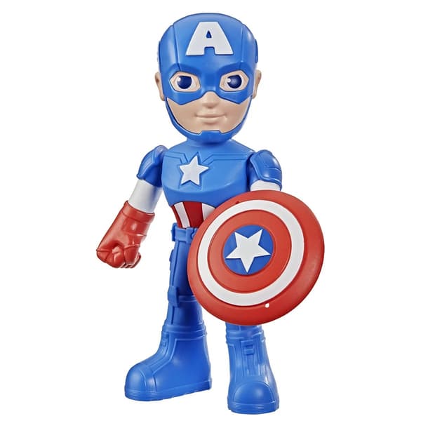 Spidey Supersized Figur Captain America multifärg