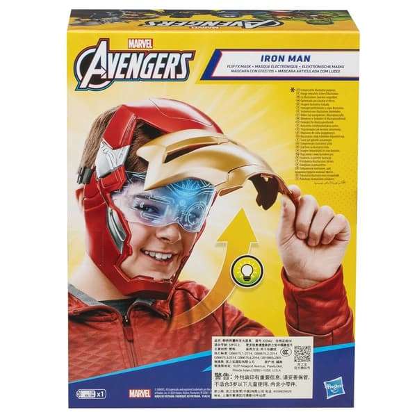 Marvel Avengers Iron Man Flip FX Mask multifärg