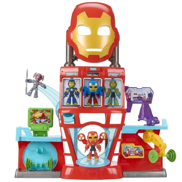 Marvel Iron Man Awesome Friends Iron Quarters Lekset multifärg
