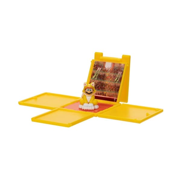 Super Mario Movie Mini Figur Cat Mario multifärg