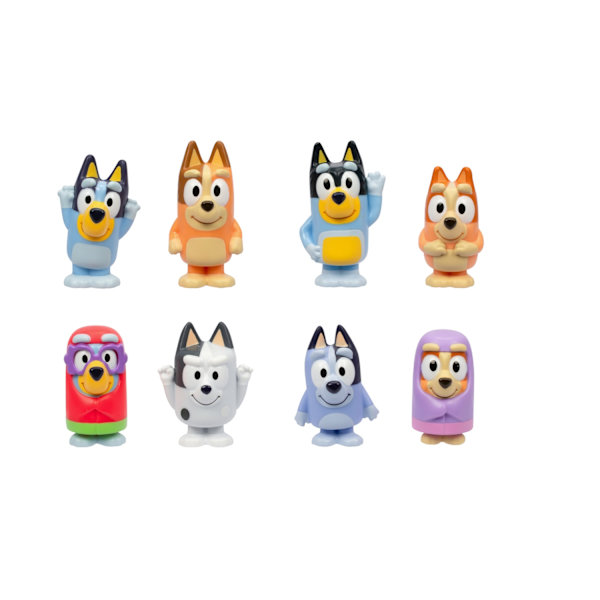 Bluey Minifigur 1-pack multifärg