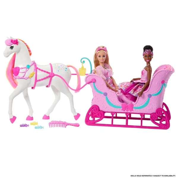 Barbie Nutcracker Häst med släde