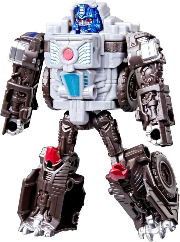 Transformers Cyberworld Cyber Changer Optimus Primal multifärg