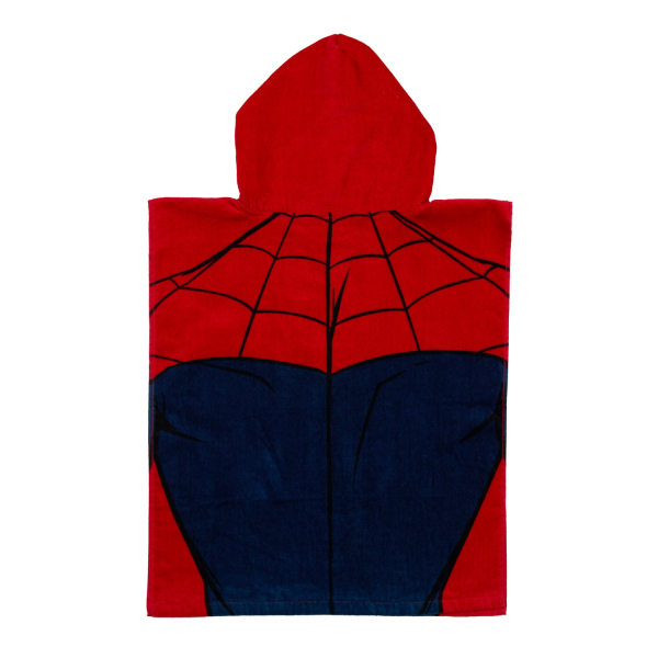 Spiderman Handduk Poncho 50x115cm multifärg