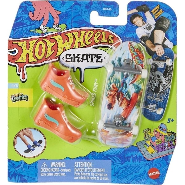 Hot Wheels Skate 1-pack Spiked Fury multifärg
