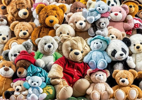 Educa Teddy Bears Pussel 500 bitar multifärg