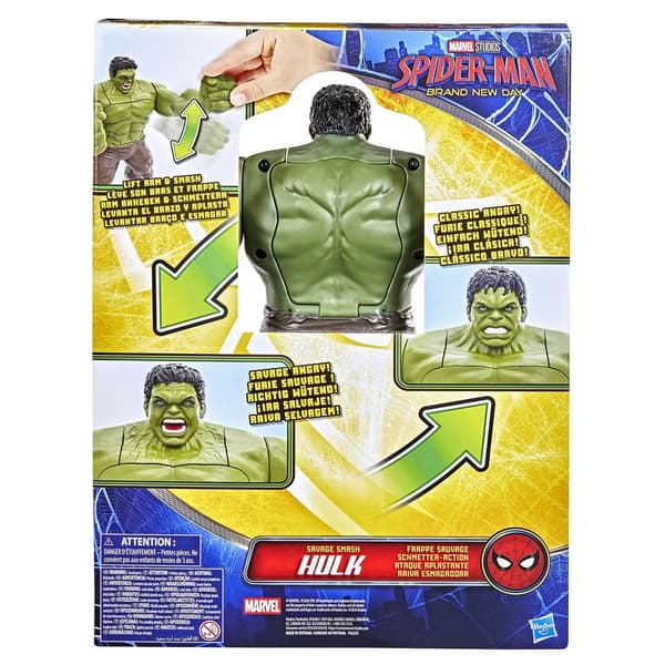 Spiderman Savage Smash Hulken multifärg