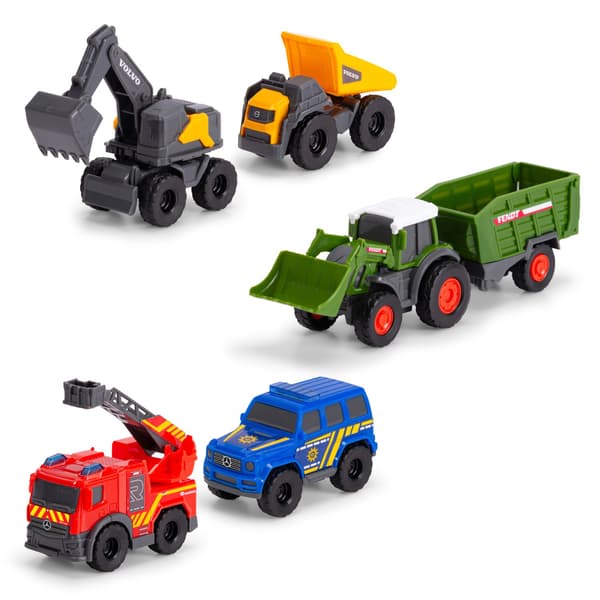 Dickie Toys Micro Fordon Set multifärg