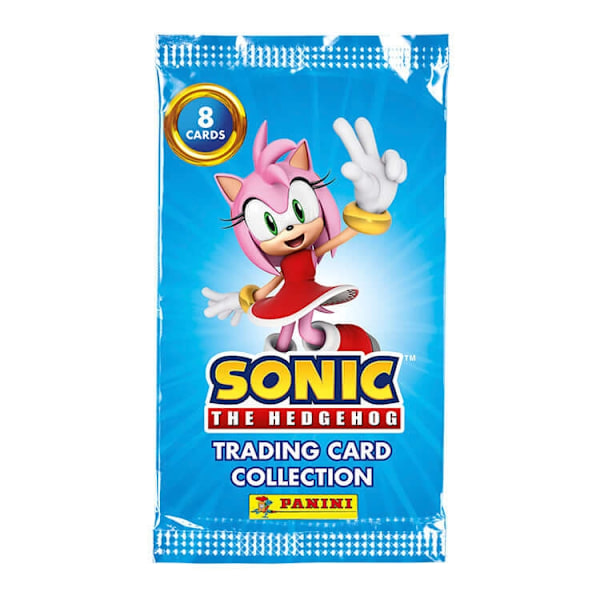 Sonic The Hedgehog Samlarbilder Booster Gotta Go Fast Hel Box 18 paket multifärg