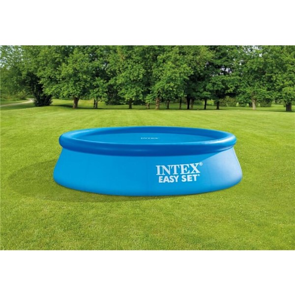 INTEX Poolskydd Termobassängöverdrag 305cm Blå