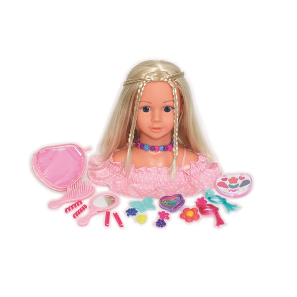Real UniQ Styling Head Sminkhuvud multifärg