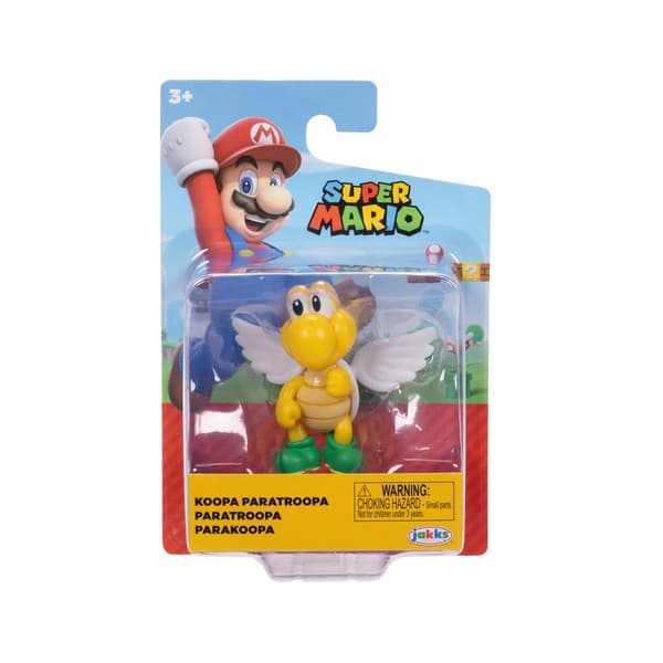 Super Mario Figur 5 cm Green Para Koopa Troopa multifärg