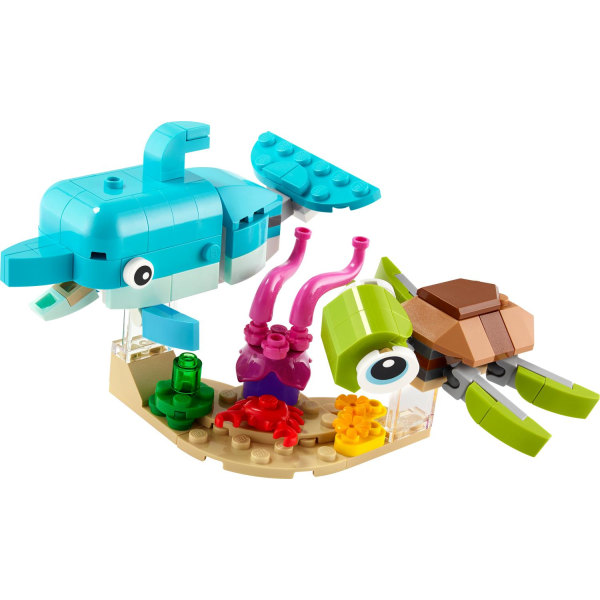 LEGO® Creator 3in1 Delfin och sköldpadda 31128 multifärg