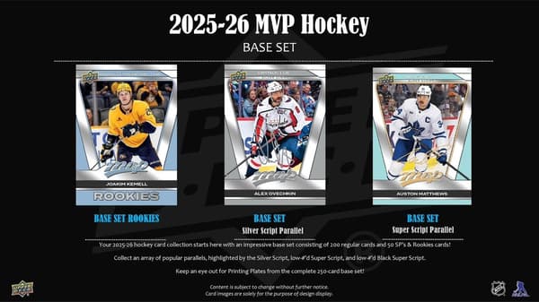 Upper Deck mvp NHL 2025-26 Hobby Booster multifärg