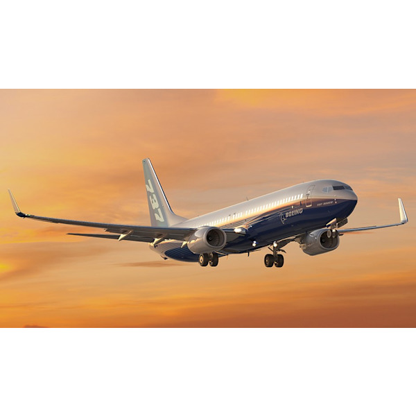 Revell Model set Boeing 737-800 1:288 Modellbyggsats multifärg