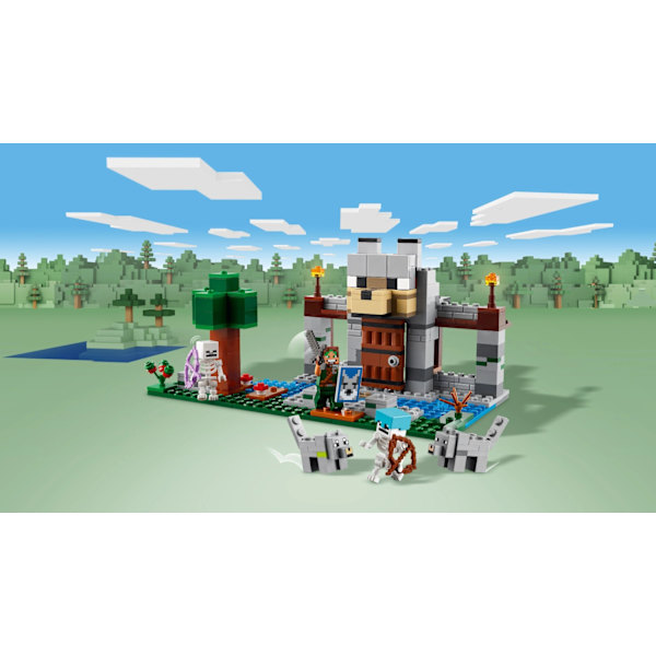 LEGO® Minecraft® Vargfästningen 21261 multifärg