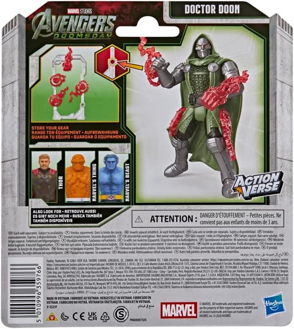 Avengers Doomsday ActionVerse Figur Doctor Doom multifärg