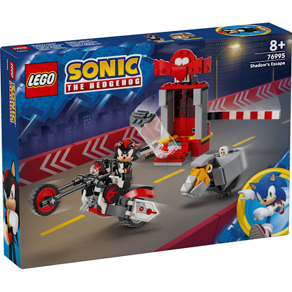 LEGO® Sonic the Hedgehog™ Shadow the Hedgehogs flykt 76995
