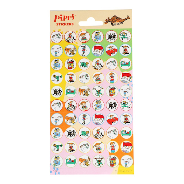 Pippi Stickers multifärg
