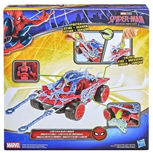 Spiderman Stretch & Blast Buggy multifärg