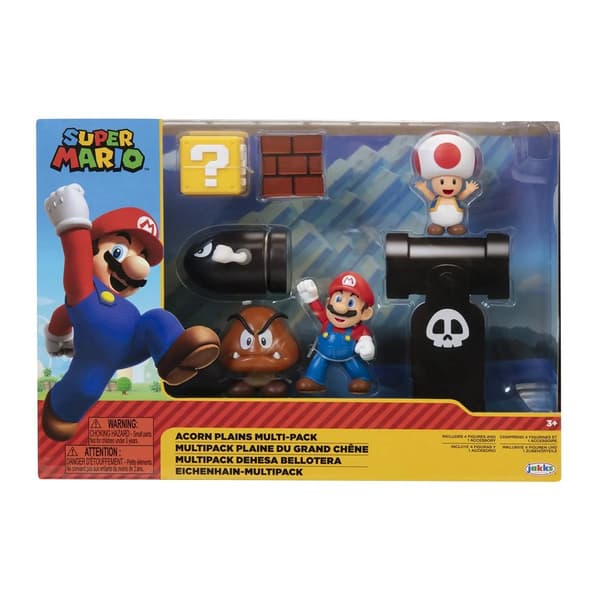 Super Mario Acorn Plains Multi-Pack multifärg