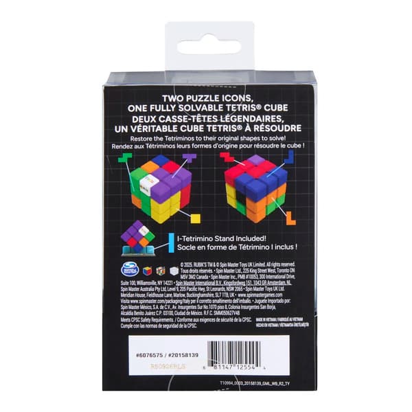 Rubiks Tetris Cube multifärg