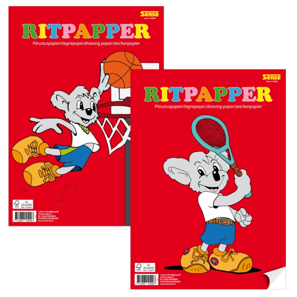 Sense Ritpapper multifärg