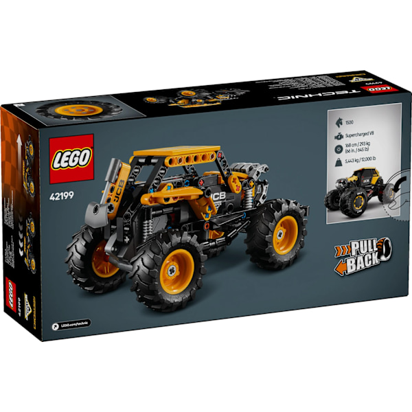 LEGO® Technic Monster Jam™ DIGatron™ med pull-back 42199