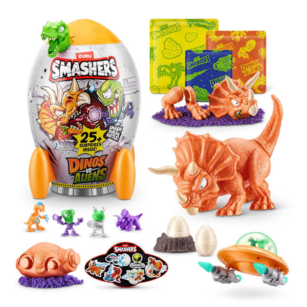 Zuru Smashers Dinos vs Aliens Rocket multifärg