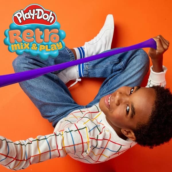 Play-Doh Retro Mix & Play 6-pack multifärg